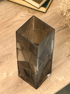 Ваза «Джойс», 30×10 см, стекло, серая - Фото 5