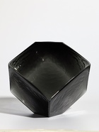 Ваза «Джуди», 21×21 см, стекло, чёрная - фото 45636597