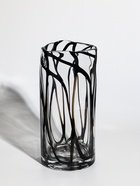 Ваза «Мэдисон», 29×12 см, стекло, прозрачно-чёрная - фото 809000778