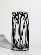 Ваза «Мэдисон», 29×12 см, стекло, прозрачно-чёрная - фото 809000779