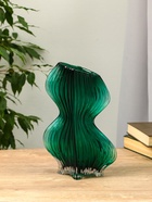 Ваза «Мэнди», 28.5×17 см, стекло, зелёная - Фото 1