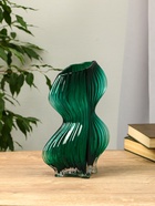 Ваза «Мэнди», 28.5×17 см, стекло, зелёная - Фото 2