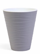 Кашпо для цветов «Валенсия», 2.8 л, d=17 см, h=20 см, пластик, цвет серый шёлк - Фото 1