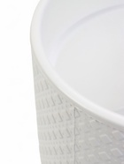 Кашпо для цветов «Клевер», 4.5 л, d=20 см, h=18 см, пластиковый, белый - Фото 2