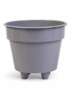 Кашпо для цветов «Клевер», 4.5 л, d=20 см, h=18 см, пластик, цвет серый шёлк - Фото 5