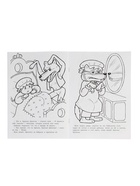 Раскраска «Красная шапочка», 8 стр., А4 - Фото 3