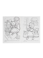 Раскраска «Лиса и журавль», 8 стр., А4 - Фото 2