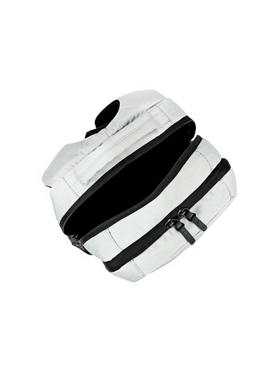 Рюкзак школьный, эргономичная спинка, Grizzly 556, 39×26×19, отделение для ноутбука, серый