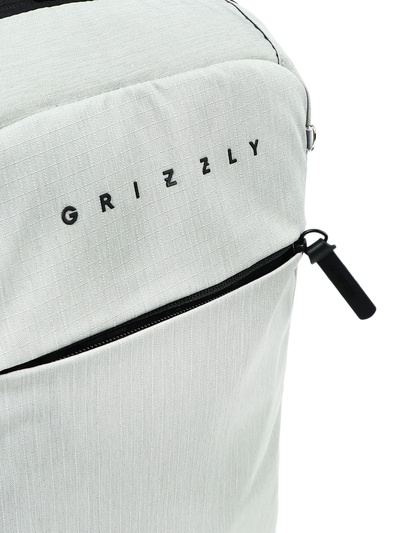 Рюкзак школьный, эргономичная спинка, Grizzly 556, 39×26×19, отделение для ноутбука, серый