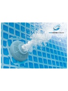 УЦЕНКА Бассейн каркасный INTEX Prism Frame 26756NP, 610×132 см, фильтр-насос, лестница, тент, подстилка, круглый - Фото 12