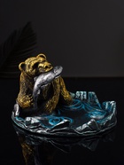 Подставка для мелочей «Медведь с лососем», 9.5×15.5×17 см 10887461 - фото 16582988