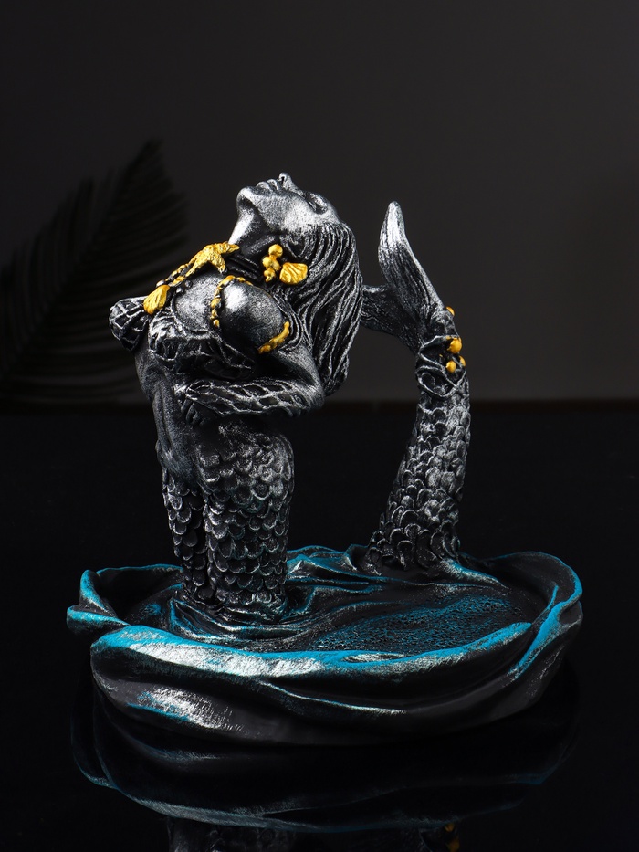 Подставка для мелочей «Русалка», 13.5×14×14 см