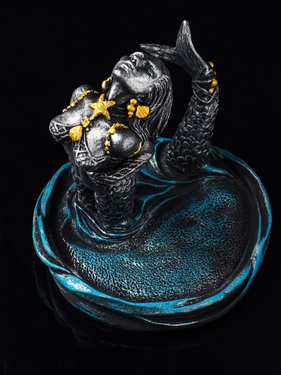 Подставка для мелочей «Русалка», 13.5×14×14 см