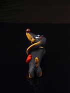 Фигурка полистоун «Такса счастливая», 4.5×9×4.3 см - фото 46007337