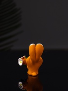 Фигурка полистоун «Зайчик с цветами», 5×3×3.2 см - фото 46007356