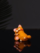 Фигурка полистоун «Котик спит на колбасе», 4.2×3.7×3 см  (артикул 10887468)  большой выбор товаров оптом и в розницу по низким ценам с доставкой