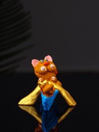 Фигурка полистоун «Кот в лодке с рыбкой», 4.2×5.8×5.4 см - Фото 6