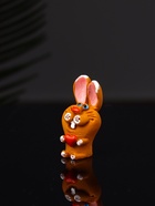 Фигурка полистоун «Зайчик с сердцем», 3.5×1.8×1.7 см - фото 46007382