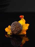 Фигурка полистоун «Ёжик с божьей коровкой», 3.7×6×6.5 см - Фото 3