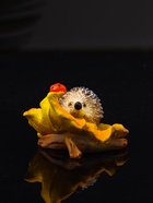 Фигурка полистоун «Ёжик с божьей коровкой», 3.7×6×6.5 см - Фото 7