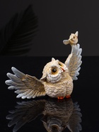 Фигурка полистоун «Сова с совенком на крыле», 9.3×13.5×5.2 см - фото 46007402