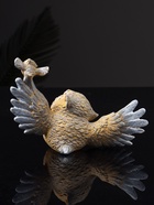 Фигурка полистоун «Сова с совенком на крыле», 9.3×13.5×5.2 см - фото 46007404