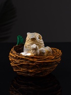 Фигурка полистоун «Совушки в гнезде», 7.5×10×9.2 см - фото 46007415