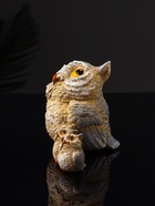 Фигурка полистоун «Сова и три совёнка», 8.3×12.5×6.5 см - фото 46007423