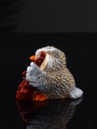 Фигурка полистоун «Сова с виолончелью», 5.7×5.1×6.2 см - фото 46007431