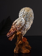 Фигурка полистоун «Сова сипуха», 17.5×8×10 см - фото 46007443