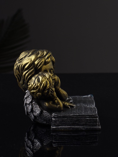 Фигурка полистоун «Ангелы с книгой», 9.5×11×9.7 см