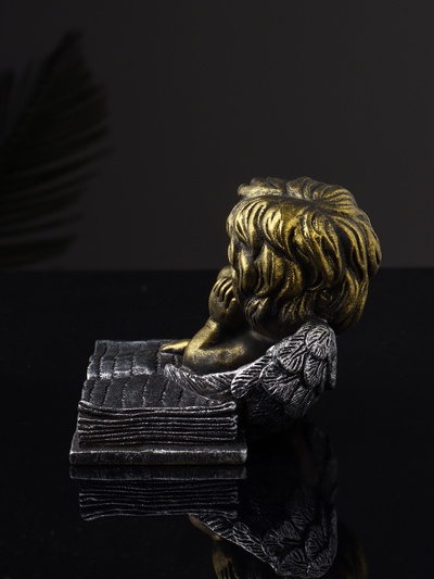 Фигурка полистоун «Ангелы с книгой», 9.5×11×9.7 см