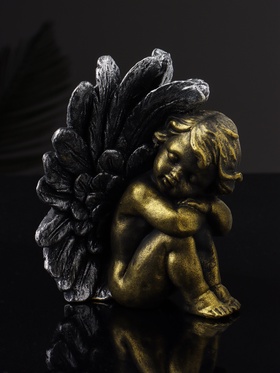 Фигурка полистоун «Ангел дремлет», 12×9.8×8 см