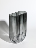 Ваза «Айрис», 23.5×17×7 см, стекло, серая 10872901