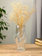 Ваза «Венди», 29×12×10 см, стекло, прозрачная - Фото 3