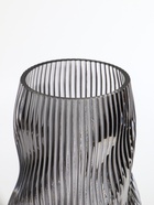 Ваза «Венди», 29×12×10 см, стекло, серая - фото 809001241