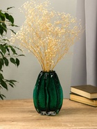 Ваза «Кэли», 21×12×6 см, стекло, зелёная - Фото 3