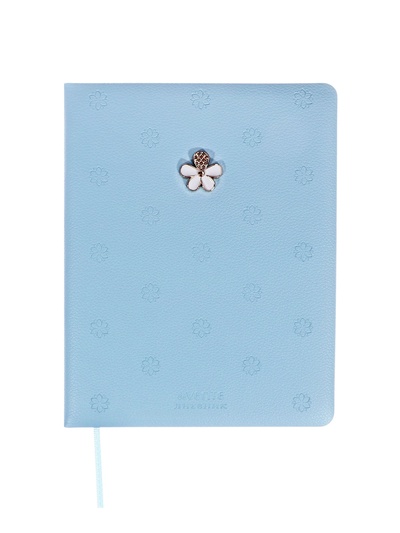 Дневник школьный 1-11 класс, deVENTE. deVENT.Flower, ляссе, голубой