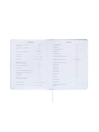 Дневник школьный 1-11 класс, deVENTE. deVENT.Flower, ляссе, голубой - Фото 9