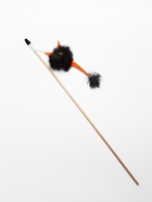 Дразнилка - удочка из меха кролика «Монстрик», на деревянной палочке, цвет МИКС - Фото 5