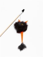Дразнилка - удочка из меха кролика «Монстрик», на деревянной палочке, цвет МИКС - Фото 6
