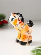 Фигурка фарфор «Конь Яхонт», 8×8.5×3.5 см, гжель, цветная - Фото 3