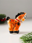 Фигурка фарфор «Конь Яхонт», 8×8.5×3.5 см, гжель, цветная - Фото 5