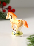 Фигурка фарфор «Конь Старт», 6×8×8 см, гжель, цветная, МИКС - Фото 7