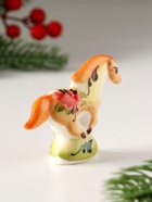 Фигурка фарфор «Конь Старт», 6×8×8 см, гжель, цветная, МИКС - Фото 8