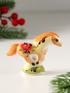 Фигурка фарфор «Конь Старт», 6×8×8 см, гжель, цветная, МИКС - Фото 9