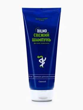 Шампунь для всех типов волос Silno с экстрактом пиона и маслом гвоздики, 200 мл 10896688