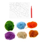 УЦЕНКА Набор для творчества: лунная фреска и волшебная вышивка "Космос" - Фото 5