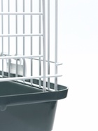 Клетка для кроликов, 60×36×40 см, усиленная, серая - Фото 9