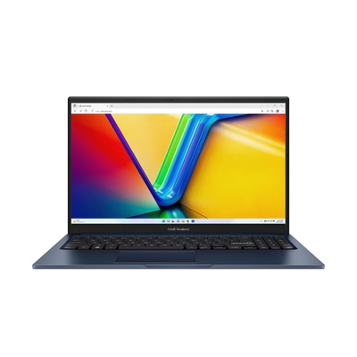 УЦЕНКА Ноутбук Asus VivoBook X1504ZA, 15.6", i3 1215U, 16 Гб, SSD 512 Гб, UHD, noOS, синий